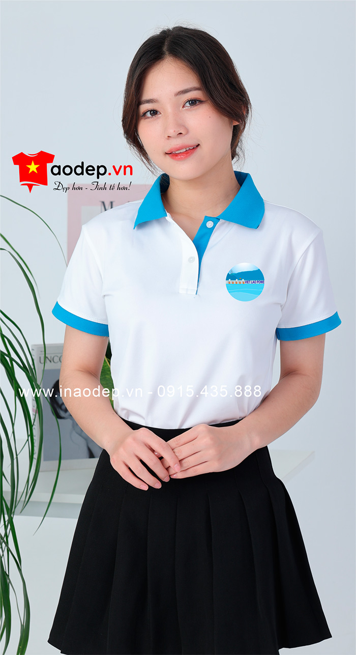 May áo phông Viet Lao Powe | May ao phong dong phuc